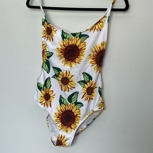 Sunflower bathing suit